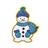 Color Your Own Snowman Magnets - 12 Pc. Image 1