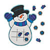 Color Your Own Snowman Tic-Tac-Toe Kits - 12 Pc. Image 1