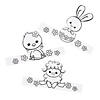 Color Your Own Spring Animals Easter Egg Holders - 24 Pc. Image 1