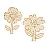 Color Your Own Spring Flowers - 24 Pc. Image 1