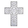 Color Your Own Stained Glass Cross Lent Countdown Sheets - 12 Pc. Image 1