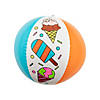 Color Your Own Summer Treats Beach Balls &#8211; 12 Pc.  Image 1