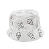 Color Your Own Summer Treats Bucket Hats - 12 Pc. Image 1