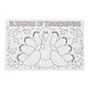 Color Your Own Thankful For Placemats - 12 Pc. Image 1