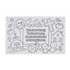 Color Your Own Thanksgiving Prayer Placemats - 12 Pc. Image 1