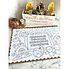 Color Your Own Thanksgiving Prayer Placemats - 12 Pc. Image 2