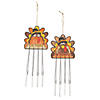 Color Your Own Thanksgiving Turkey Wind Chimes - 12 Pc. Image 1