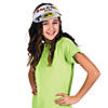 Color Your Own Tropical Visors - 12 Pc. Image 2