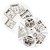 Color Your Own Wild Encounters VBS Wheels - 12 Pc. Image 1