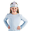 Color Your Own Winter Iridescent Crown Headbands - 12 Pc. Image 2