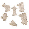 Color Your Own Wisemen Playset - 6 Pc. Image 1