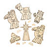 Color Your Own Wisemen Playset - 6 Pc. Image 1