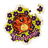 Color Your Own Wood Hello Spring Hedgehog Puzzles - 12 Pc. Image 1