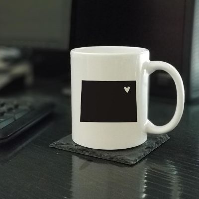 Colorado State Heart Ceramic Mug Image 1