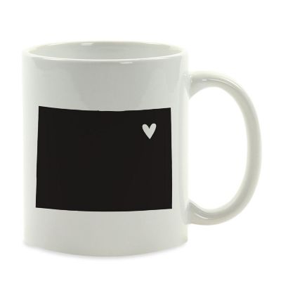 Colorado State Heart Ceramic Mug Image 2