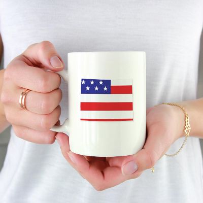Colorado US Flag Ceramic Mug Image 1