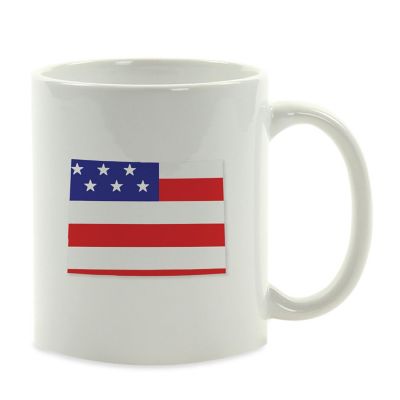 Colorado US Flag Ceramic Mug Image 2