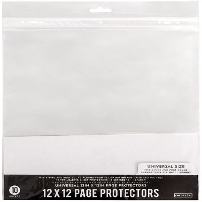 Colorbok Universal Refill Pages 10/Pkg-12"X12" Image 1