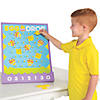 Colorful Easter Egg Disc Drop Game with 5 Fun Discs - 5 Pc. Image 1