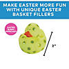 Colorful Easter Egg Painted Rubber Ducks - 12 Pc. for Fun Celebrations Image 2