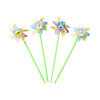Colorful Easter Pinwheels - 36 Pc. for Spring Celebrations Image 1