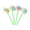 Colorful Easter Pinwheels - 36 Pc. for Spring Celebrations Image 1