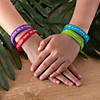 Colorful He is Risen Rubber Bracelets - 24 Pc. for Easter Events Image 1
