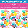Colorful Large Pastel Stationery-Filled Easter Eggs - 24 Pc. Image 2
