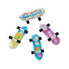 Colorful Mini Easter Skateboards - 36 Pc. for Fun Easter Celebrations Image 1