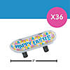 Colorful Mini Easter Skateboards - 36 Pc. for Fun Easter Celebrations Image 2