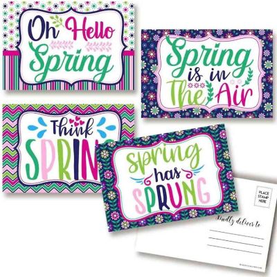 Colorful Spring Postcards 20pcs. by AmandaCreation Image 1