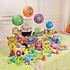 Colorful Stuffed Hairball Characters - 12 Pc. Image 1