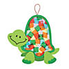 Colorful Turtle Tissue Paper Craft Kit - Makes 12 Image 1