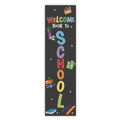 Colorful Vertical Welcome - 13 x 48 Inch Image 1