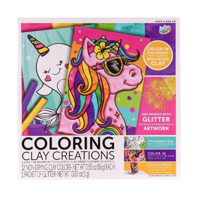 Coloring Clay Creations Design Kit  Unicorn Image 1