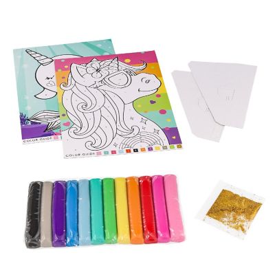 Coloring Clay Creations Design Kit  Unicorn Image 2