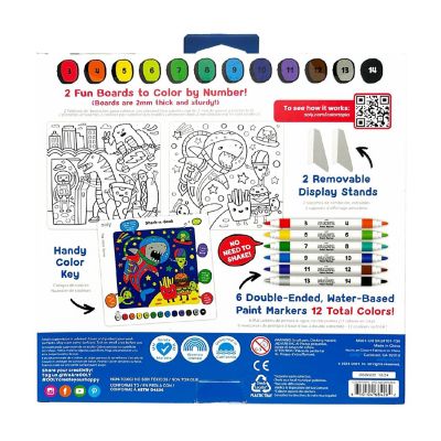 Colortopia Color By Number Paint Marker Kit - Epic Adventures / Default Title Image 1
