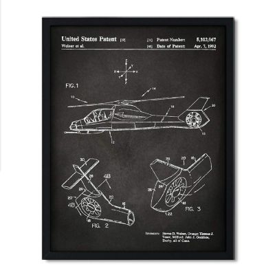 Comanche Helicopter Patent 8.5x11in Image 1