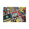 Comic Superhero Backdrop - 2 Pc. Image 1