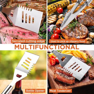 Commercial Chef 25 Piece Stainless Steel BBQ Grill Set Image 2
