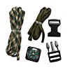 Compass Paracord Bracelet Craft Kit - Makes 12 Image 1