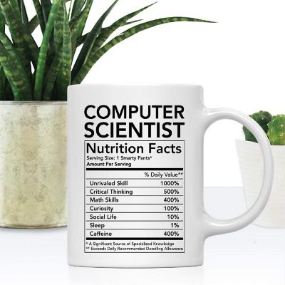 Computer Scientist Ceramic Coffee Mug Image 1