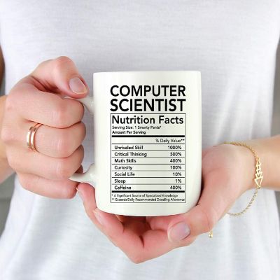 Computer Scientist Ceramic Coffee Mug Image 1