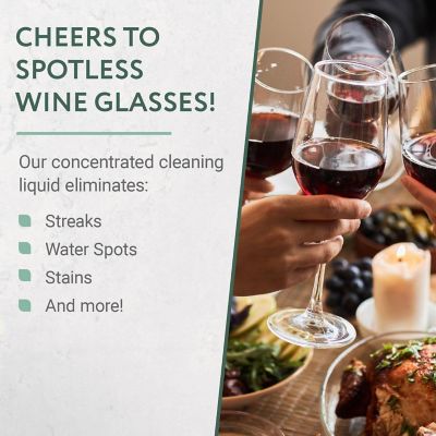 Concentrated Wine Glass Cleaning Liquid - Unscented Image 1