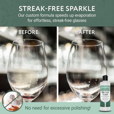 Concentrated Wine Glass Cleaning Liquid - Unscented Image 2