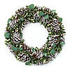 Cone and Berry Wreath 20"D Image 1