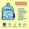 Confetti Blue 12 Inch Backpack Image 2