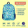 Confetti Blue 16 Inch Backpack Image 1