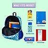 Confetti Blue 16 Inch Backpack Image 2