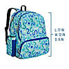 Confetti Blue 17 Inch Backpack Image 3